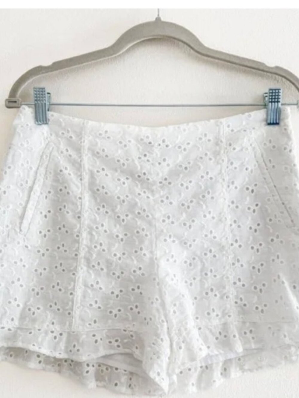 White Shorts Womens 12